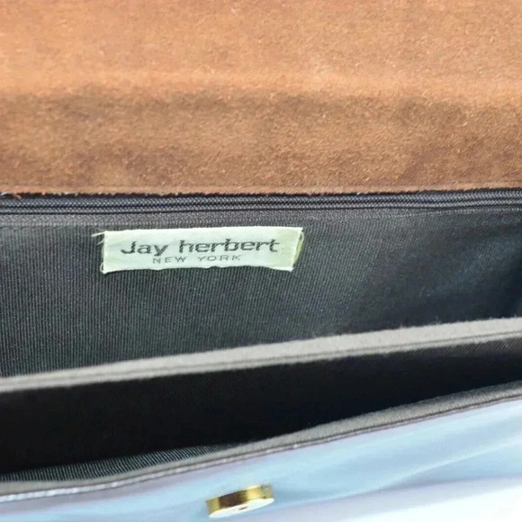 Jay Herbert Brown Leather Snake Animal Skin Print - Picture 8 of 9